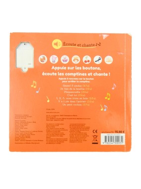 Livre sonore comptines pour compter EDITIONS LITO