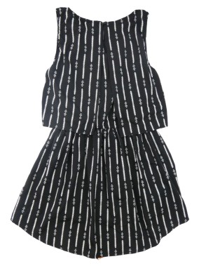 Robe noire flèches FPC taille 8 ans