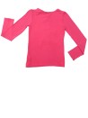 T-shirt ML fuchsia étoile sequins OKAIDI taille 10 ans