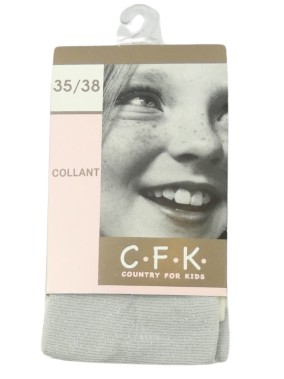 Collants fin gris à...