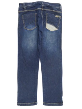 Pantalon jean bleu fleurs TEX taille 5-6 ans