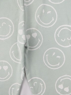 Ensemble jogging bleu Smiley world ZARA taille 8 ans