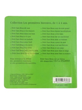 Livre Petit ours brun veut devenir grand cartonné BAYARD