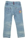 Pantalon bleu jean fleurs liseré ORCHESTRA taille 2 ans