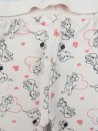 Pantalon rose dalmatiens DISNEY taille 12-24 mois