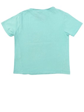 T-shirt MC bleu Pat Patrouille feuilles NICKELODEON taille 4 ans