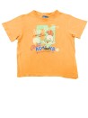 T-shirt MC orange Chicken little DISNEY taille 4 ans