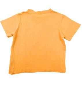 T-shirt MC orange Chicken little DISNEY taille 4 ans