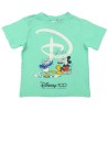 T-shirt MC vert Mickey Donald DISNEY taille 4 ans