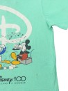T-shirt MC vert Mickey Donald DISNEY taille 4 ans