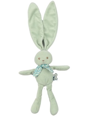 Peluche lapin bleu ciel...