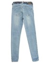 Pantalon jean bleu ceinture fleurs CREEKS taille 10 ans