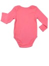 Body rose cœur pêche LUPILU taille 12-24 mois