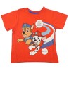 T-shirt MC rouge repeat Pat patrouille NICKELODEON taille 5 ans 110-116cm
