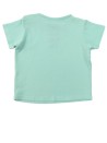 T-shirt bleu voiture BOITE A MALICES taille 12 mois