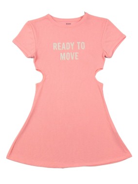 Robe ouverte rose move...