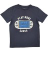 T-shirt MC bleu console volet VERTBAUDET taille 8 ans