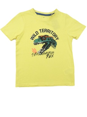 T-shirt MC jaune dino...