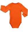 Body ML orange chien ORCHESTRA taille 12 mois