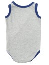 Body debardeur gris N1 BARBOUILLAGE taille 12 mois