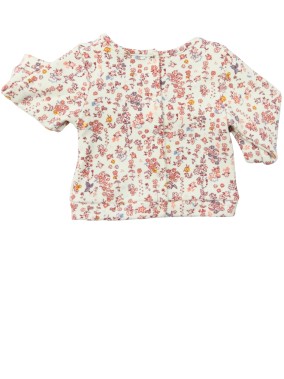 Pull sweat frou fleuri TAPE A L'ŒIL taille 3 mois