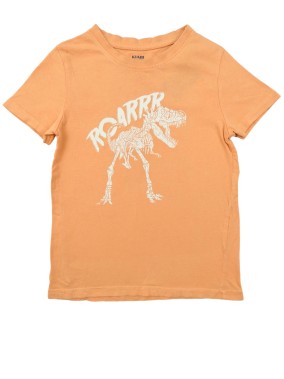 T-shirt MC orange dino...