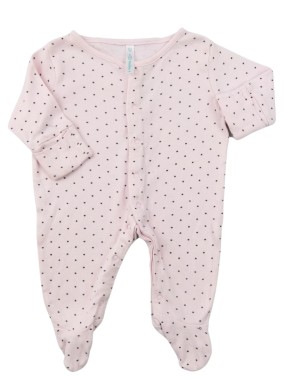 Pyjama rose 1p pois TEX...