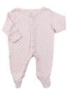 Pyjama rose 1p pois TEX taille 0-1 mois