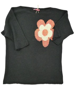 Pull grosse maille fleur DEPECH MOD taille  2