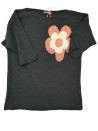 Pull grosse maille fleur DEPECH MOD taille  2