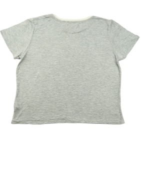 T-shirt MC gris court...