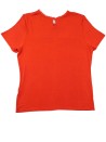 T-shirt MC rouge dentelle carré 123 taille 42