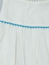 Jupe blanche femmes perles ENJOY taille 42