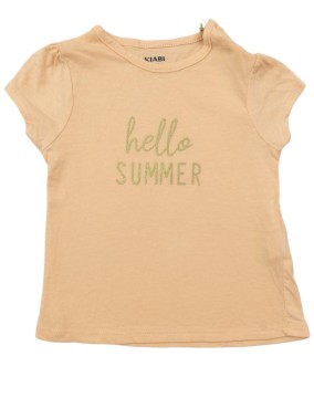 T-shirt MC rose hello...