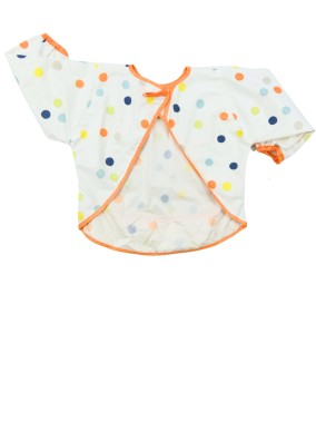 Tablier d'activités à pois taille 3 ans