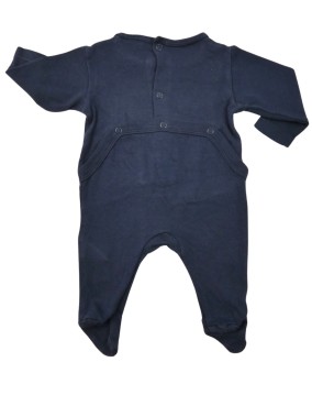 Pyjama 1p marine fantômes TEX taille 1 mois