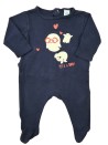 Pyjama 1p marine fantômes TEX taille 1 mois