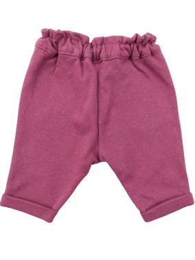 Pantalon violet paillette TAPE A L'ŒIL taille 3 mois