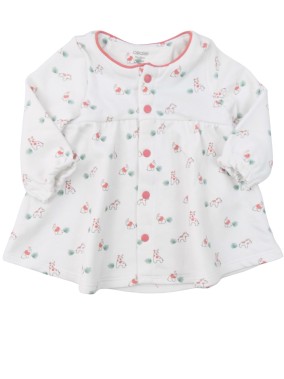 Veste tunique girafes OBAIBI taille 3 mois