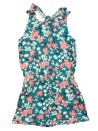 Combishort vert fleurs SERGENT MAJOR taille 9 ans