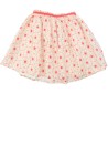 Jupe blc fleurs roses TEX by KT taille 8 ans