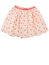 Jupe blc fleurs roses TEX by KT taille 8 ans