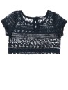T-shirt crop top ajouré KIABI taille 8 ans