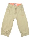 Pantacourt beige poisson ZOE MENTALO taille 8 ans