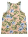 Débardeur rose fleurs bleues H&M taille 6-8 ans