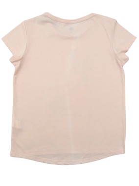 T-shirt MC rose palmier sequins GRAIN DE BLE taille 8 ans