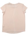 T-shirt MC rose palmier sequins GRAIN DE BLE taille 8 ans