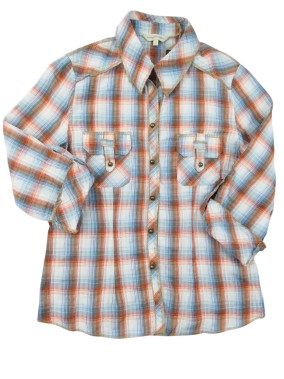 Chemise carreaux boutons...