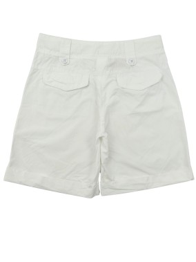Short blanc revers CYRILLUS taille 152cm 12 ans