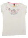 T-shirt blc sequins triangles BILOOK taille 12 ans